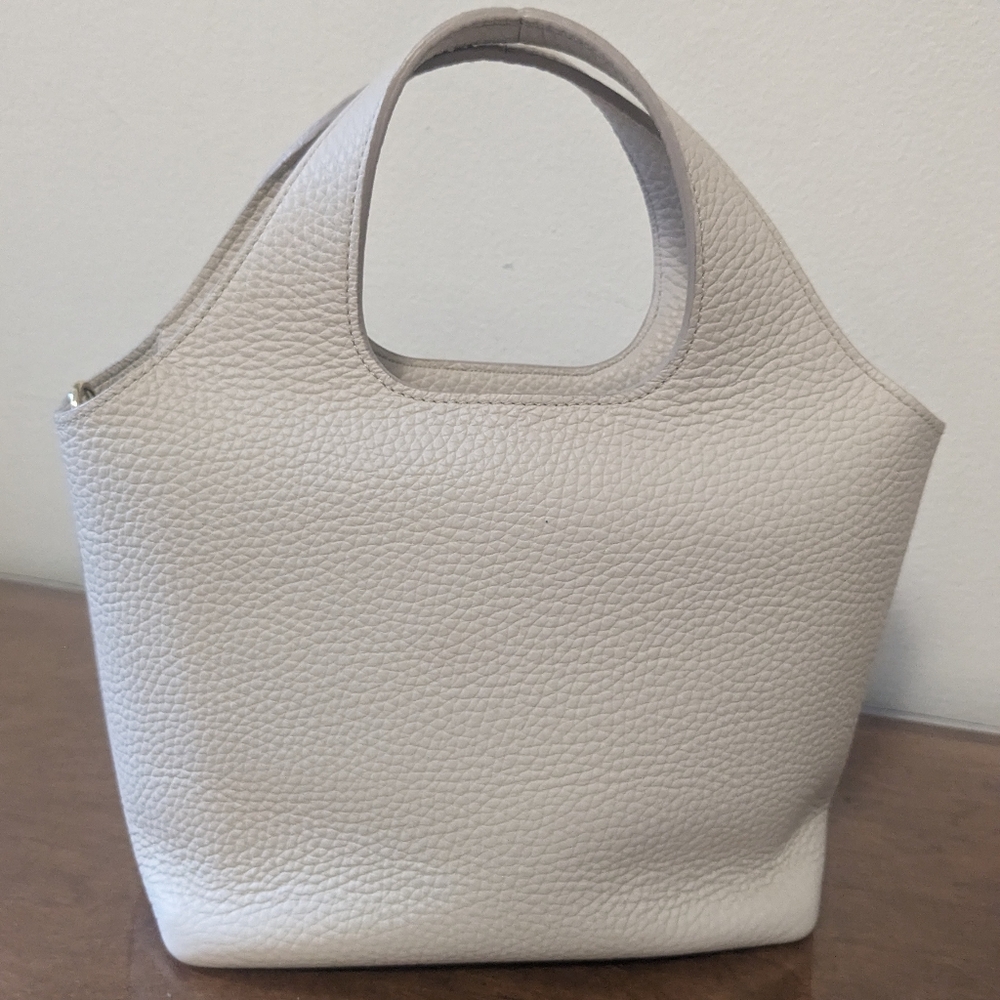 Cuyana Mini System Tote in White Ecru